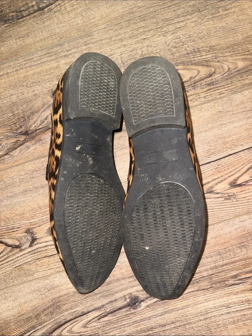 Men’s Leopard Print Slip-On Loafers / Dress shoe